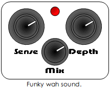 ★Funky wah sound