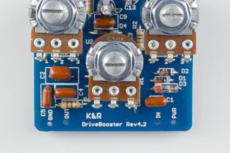 K&R】エフェクター＆オーディオキット販売 : ドライブ ブースター キット